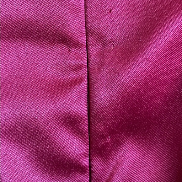 Burgundy Satin Dress - Picture 8 of 8